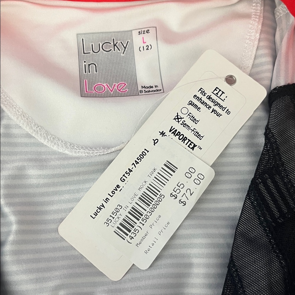 Lucky in Love Golf Top - NEW - Picture 4 of 6